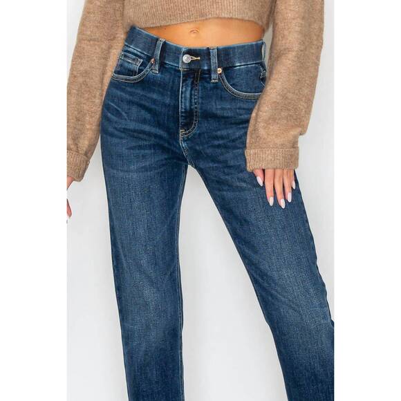 NEW ARTEMIS VINTAGE gigi tummy control straight jeans in medium stone wash - Picture 6 of 8
